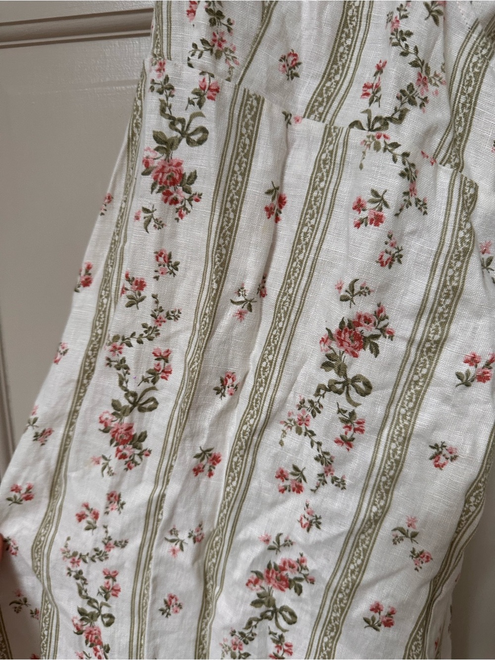 Reformation White Floral Linen Maxi Dress - Picture 2 of 6